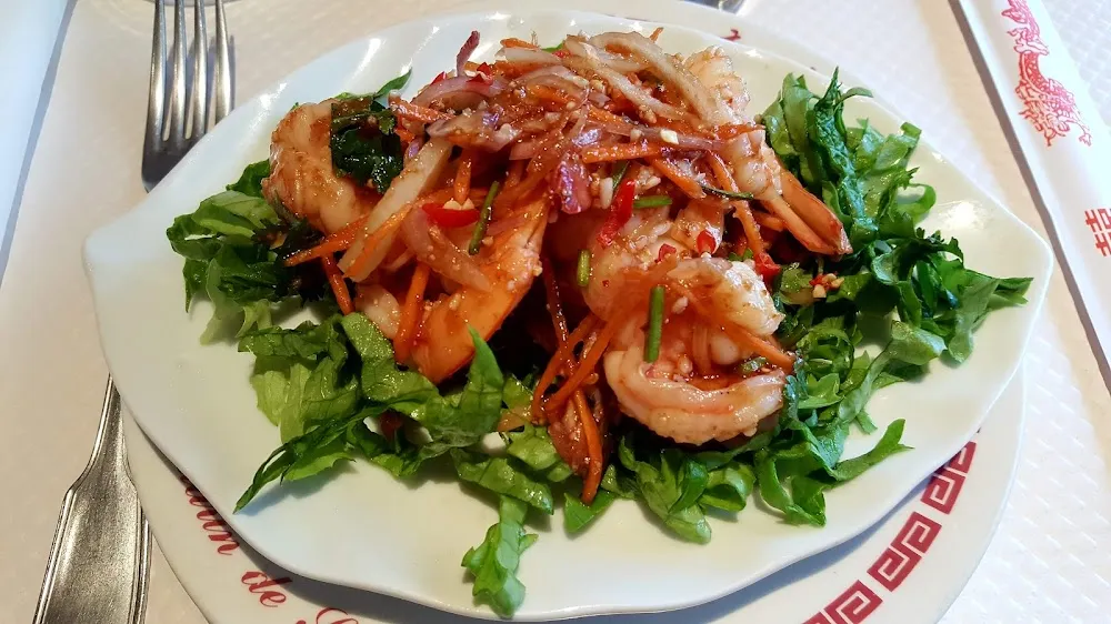 Salade Thaï Aux Crevettes